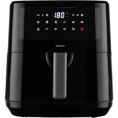 Hot Air Fryer - MEDION - 50072999 - 2150 W - Touchscreen - 9 Programs - Black