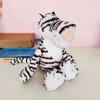 Plush Forest Animal Dolls: Lion, Elephant, Tiger, Monkey, and Deer - Children's Toys