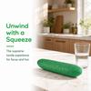 Super Soft Cucumber Squeeze Model Simulation Vegetable Pinch Slow Rebound Cucumber  Photo Prop