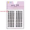 Simulation False Eyelashes Comic Elf Self Adhesive Individual Cluster Reusable Segmented Winged Thick Lash Extension 12Mm