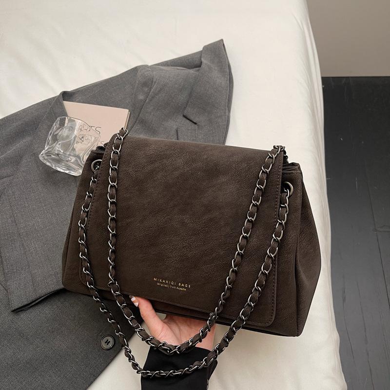 High Value Temperament Chain Underarm Bag Women's Early Autumn New Retro Texture Hand Bag Temperament Commuter Shoulder Bag Women