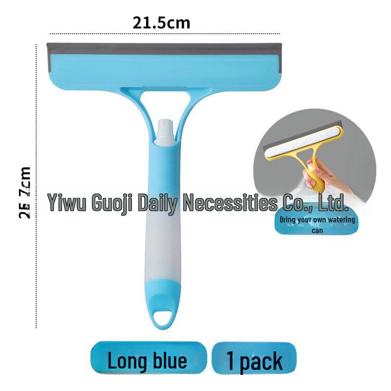 Double-Sided Glass Cleaning Wiper with Nozzle – Streak-Free Multifunctional Brush