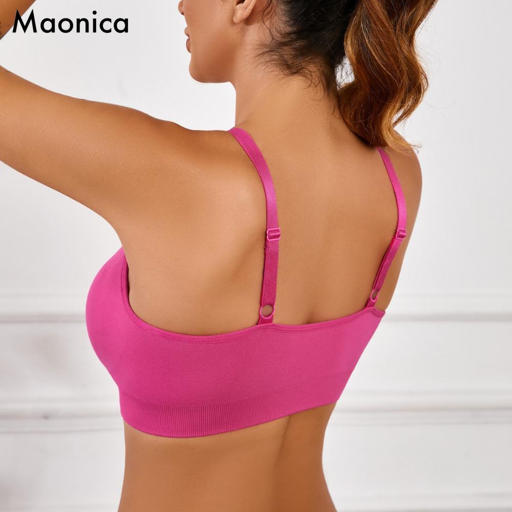 Soutien-gorge de sport sans couture, taille européenne, bonnet CDE, débardeur de yoga, confortable, sous-vêtement, tailles M à 2XL Plus