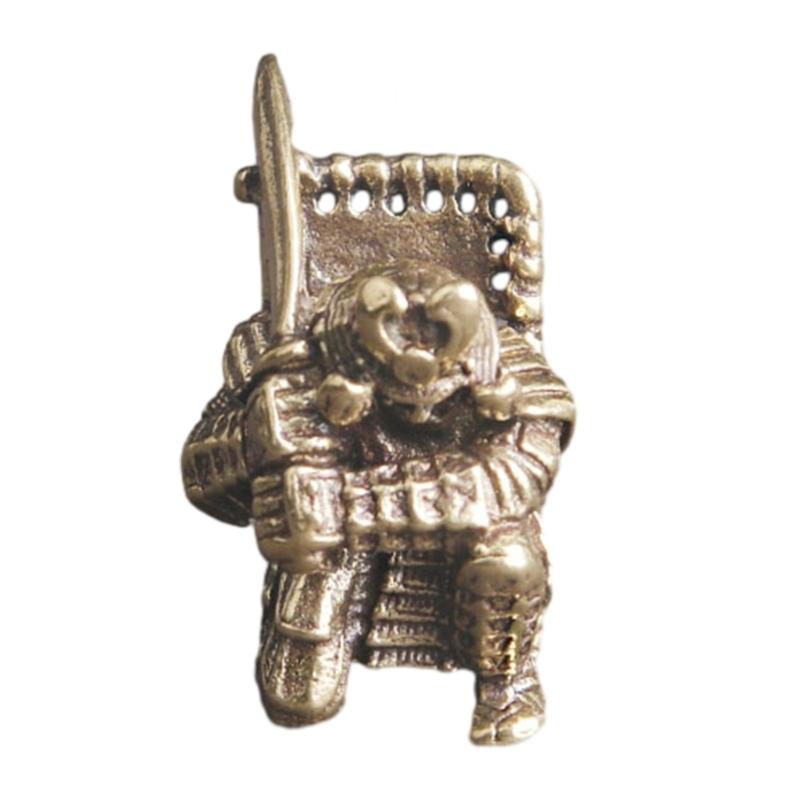 Broadswords Knights Knife Lanyard Bead DIY Brass Paracord Bead Vintage Knights Parachute Cord Beads for Bracelet Pendant