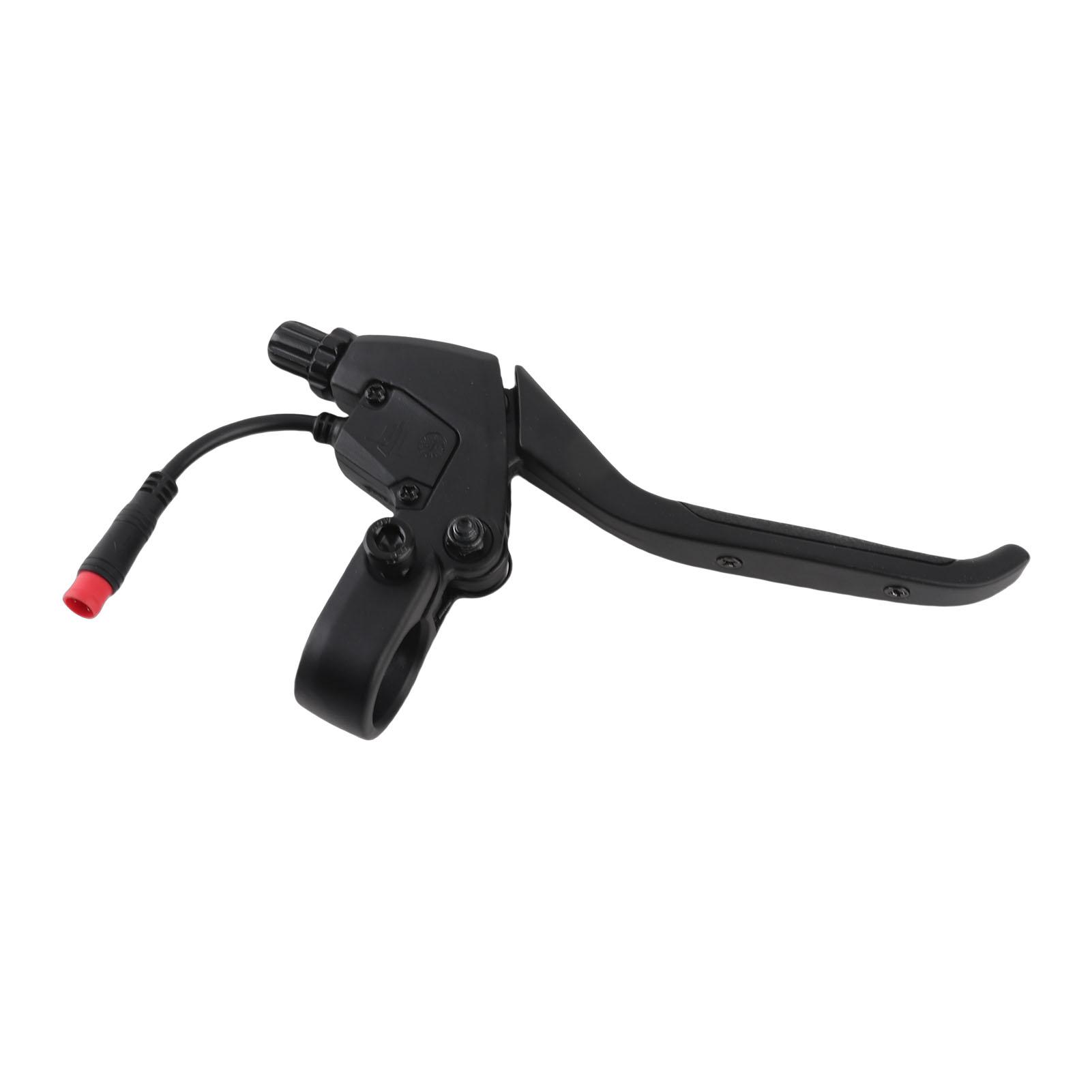 

Brake Lever Replacement for Kukirin Scooter Black Aluminum Alloy Ergonomic Left Brake Handle with 70mm Cable Water Proof Dual Pin Connector