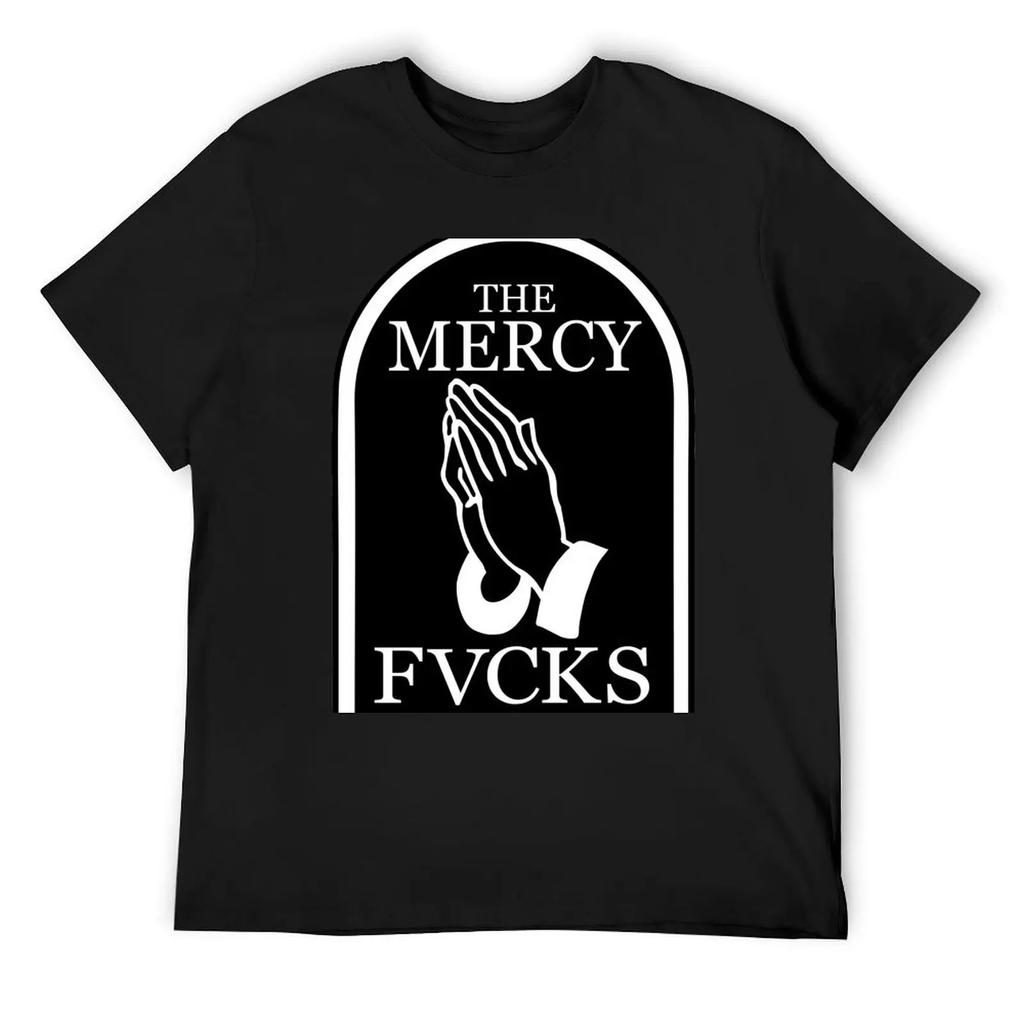 Him. The Mercy Fvcks T-Shirt Blue Archive Vintage Clothes Cotton Graphic Tees Plus Sizes Mens Shirts Graphic Tee