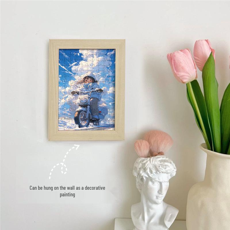 Mini Pocket 150-Piece Art Jigsaw Puzzle – High-End Educational & Healing Decompression Tool
