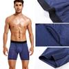 4pcs Front Open Mens Boxer Shorts Sexy Men's Panties Brand Men Underpants Breathable Underwear for Man Soft Elasticity Homme Trunks Boxers