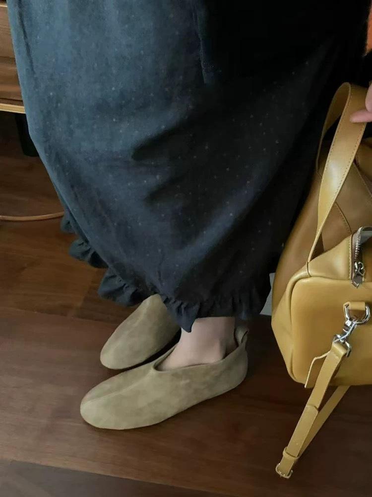 Innere Höhenerhöhung rosa Ballerinas Damenschuhe 2025 neu Französisch Frühling und Herbst Mary Jane flacher Ausschnitt