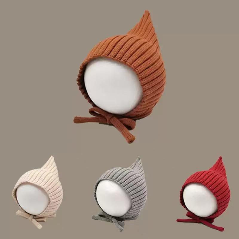 Adorable Knit Wool Baby Hat for All Seasons – Cozy, Cute, and Perfect for Outings