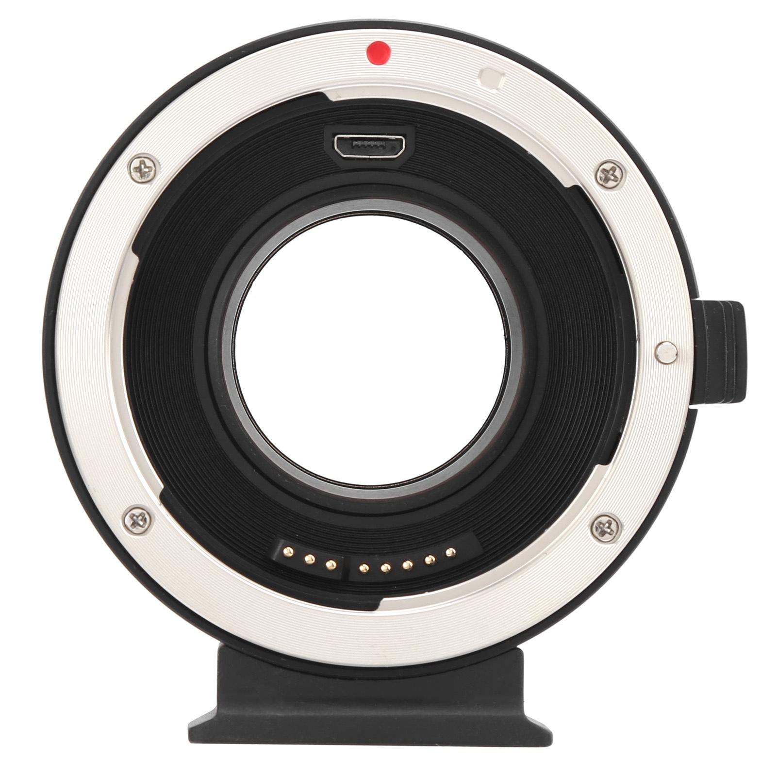

YKEASU AEF‑MFT Booster 0.71X Focal Reduce Lens Mount Adapter for Canon EF Lens to for M43