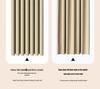 No-Punch Living Room Partition Curtain Divider for Rental Rooms, Dorms, or Salons