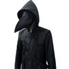 Men Cosplay Costumes Long Sleeve Hooded Jacket Halloween Gothic Pure Color Halloween Cosplay Vintage Costume