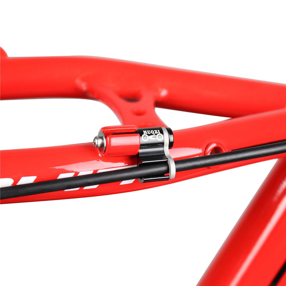 5pcs/Set MTB Bike Hydraulic Brake Cable Housing Adapter Clip Mountain Bicycle Brakes Line Guide Hosing Conversion Mount Frame