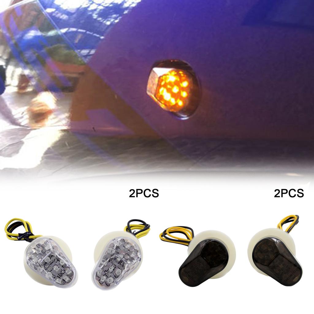 Motorcycle Turn Signals LED Indicator Flashing Photoflash Lights Bulb Motor For Yamaha YZF R1 R6 R6S R3 R6S FZ1 FZ6 FZ8 FAZER