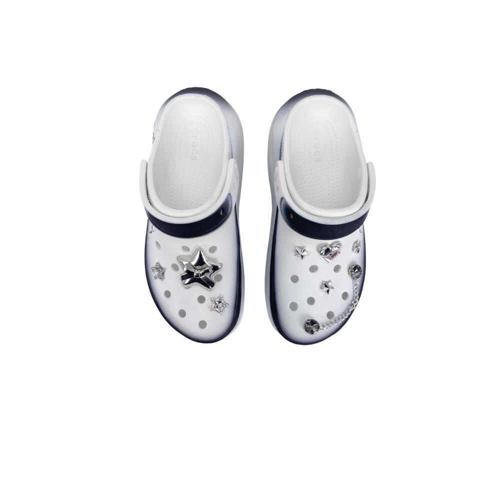 Crocs Crush Clog EVA Killer Kitten Couple Goddess Subculture Comic Graffiti Graffiti Trend Hole Shoes Unisex Black & White