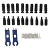 Solar Connectors with 10 Pairs Male Female Plug Spanners Waterproof Flame Retardant Solar Panel