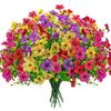 DIY Floral Eucalyptus Flower Bouquet Fake Plants Simulated Violet Bouquet  Valentine's Day Gift