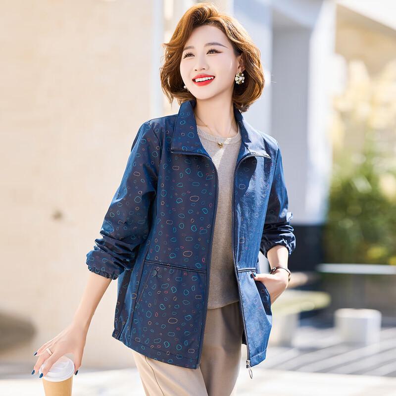 

Женская осенне-зимняя куртка с лацканами, ветровка 3XL