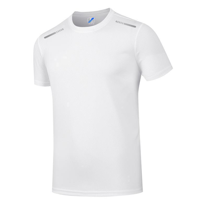 

Short-sleeved T-shirt Men s New Summer Ice Silk Quick-drying Loose Large Size Top