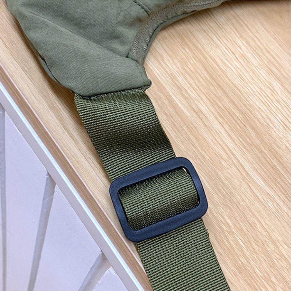 Canvas Nylon Crossbody Bag Korean Style Dumpling Bag Casual Oxford Cloth Shoulder Bag Travel