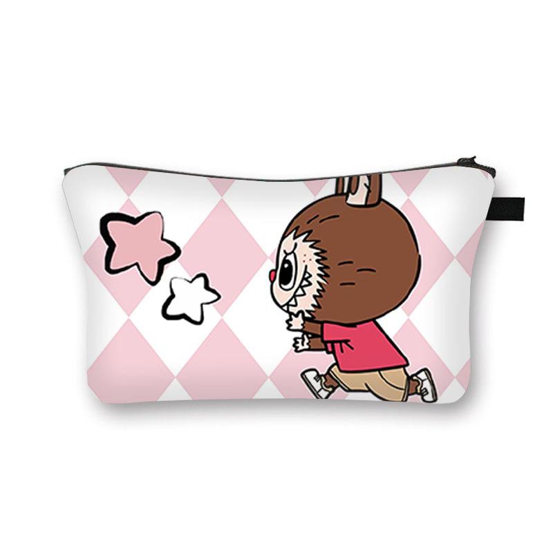 Cosmetic Bag for Girls, Large Capacity, Cute Storage, Toilet Bag, Portable Clutch Bag.