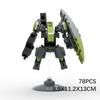 MOC Building Blocks Compatible with Small Mecha Exoskeleton Robots Puzzle Figurines Children Toy