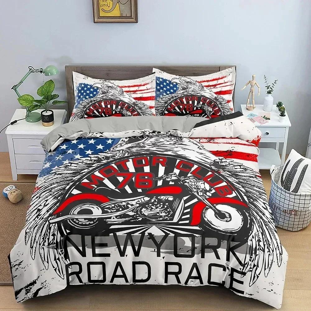 Number 66 Print Bedding Set Duvet Cover Sheet Printed Bed Set Pillowcase Bed Full Queen King Size Comforter Bedroom