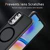 For Samsung Galaxy A25 5G (Global) (161mm) Case with Lens Kickstand Matte Back Cover Magnetic Case