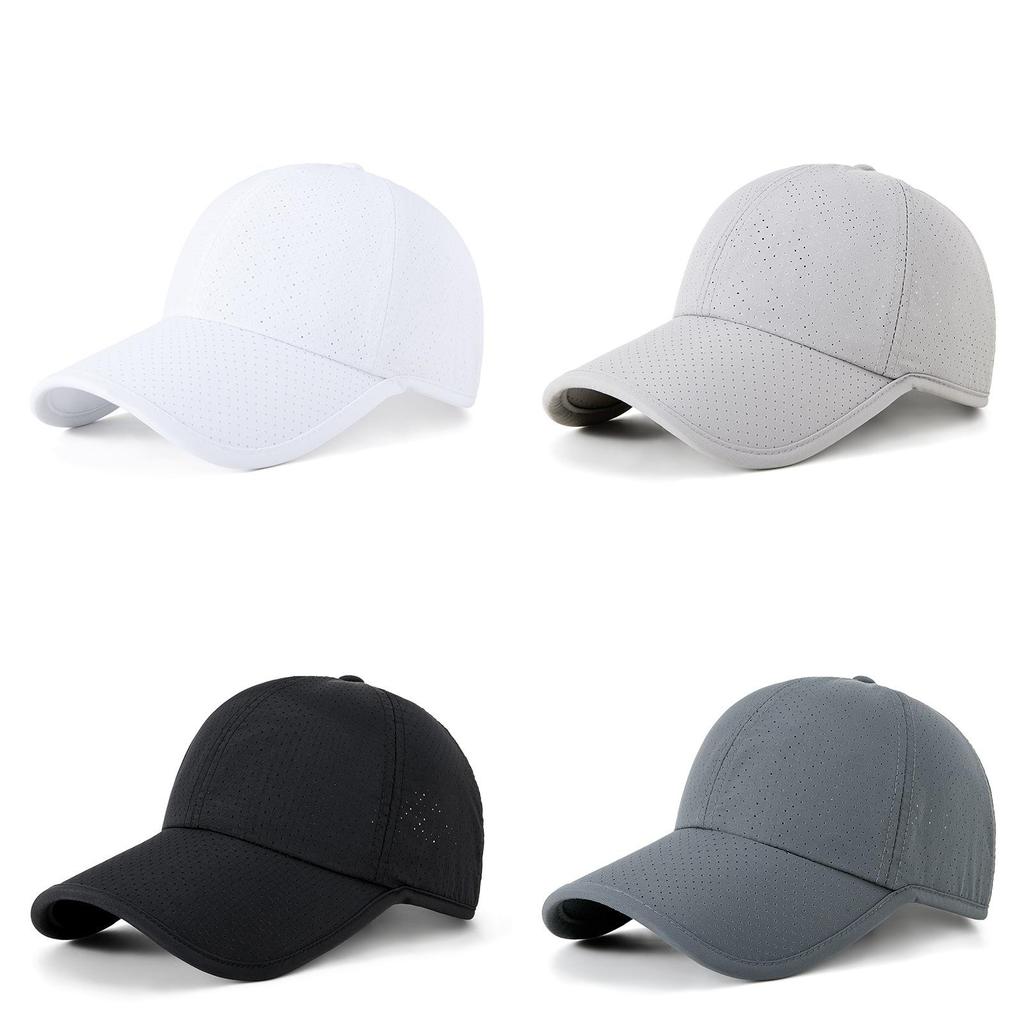 New Summer Waterproof Mesh Baseball Cap For Men Outdoor Sun Protection Breathable Nylon Hat