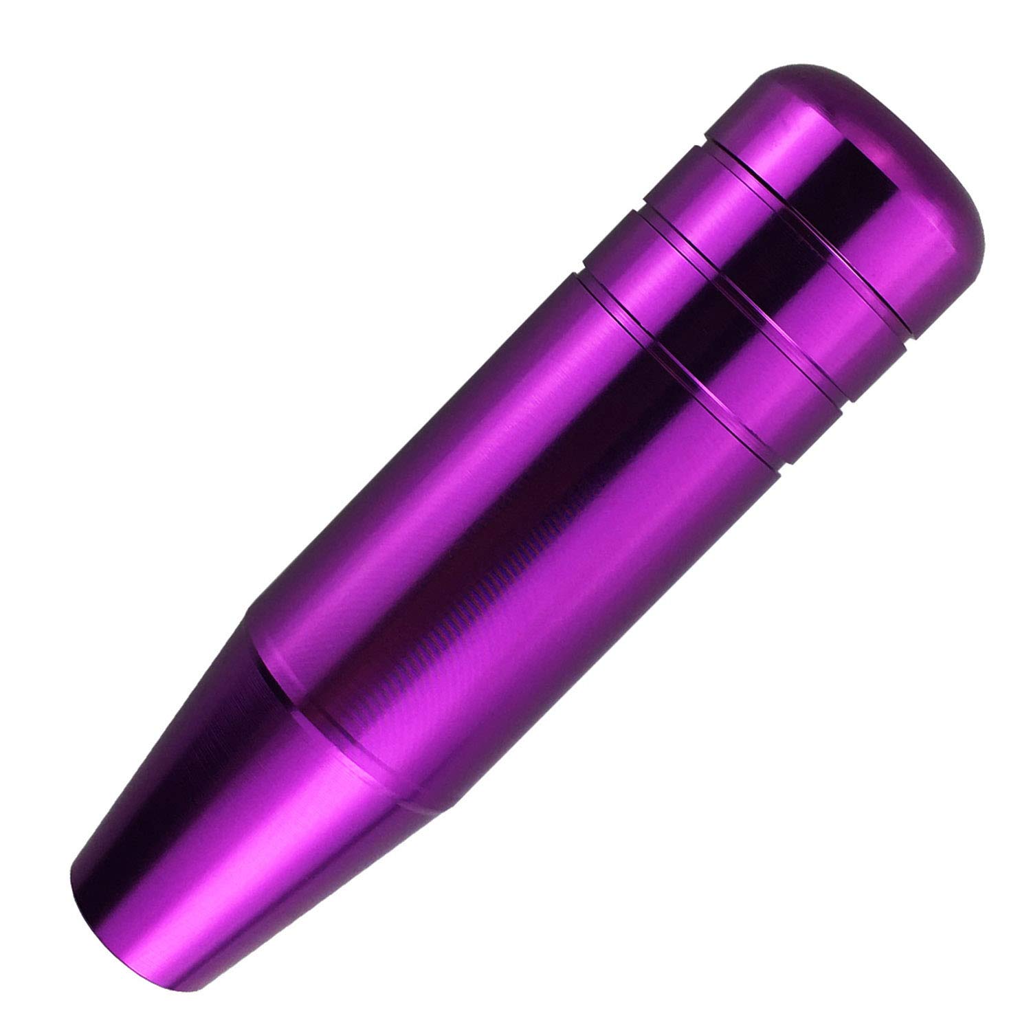 Abfer 13cm Alloy Shift Heavy Duty Shift Aluminum Car Shift Suitable for Automatic Manual Cars and Trucks Knob, Lever, Knob, (Purple)