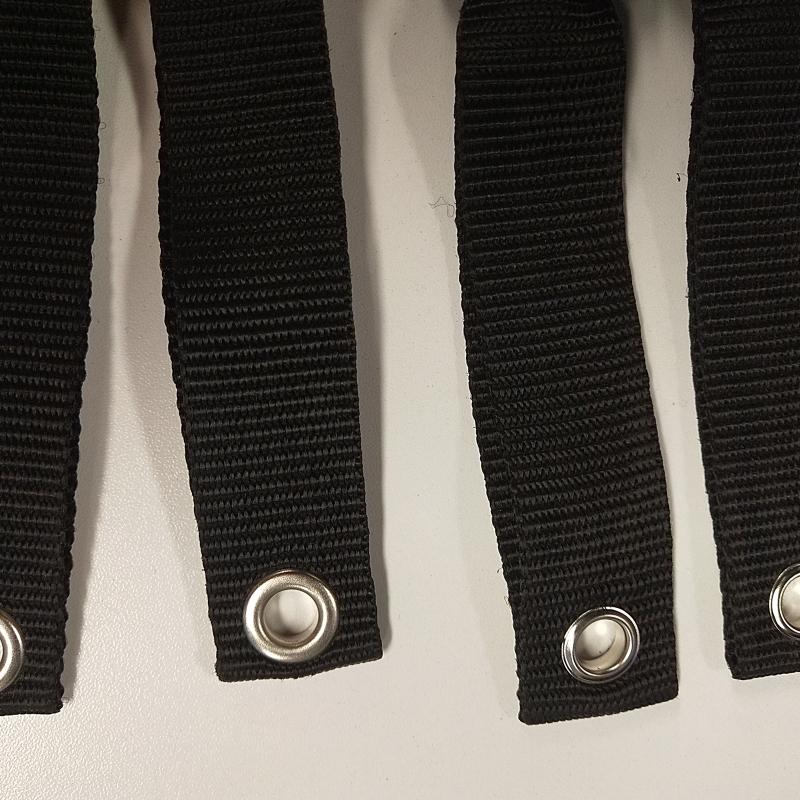 4ks Rukojeti Roll Bar Madla Nylonové pletené deštníkové lano Víceúčelová modifikovaná rukojeť Kompatibilní pro