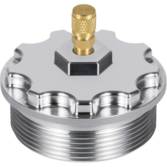 Fuel Filter Cap For Ford 6.0L Powerstroke Diesel 2003-2007 F250 F350 F450 F550 F650 F750 Excursion E150 E250 E350 E450 With Fuel Pressure Port