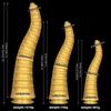 Silicone Pointed Layered Refreshing Black Horse Penis for Men and Women  Large Anal Plug Anal Plug Simulation of Masturbator