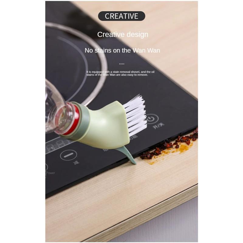 Creative Multi-purpose Cleaning Brush Can Be Connected Mineral Water Bottle Wet Dual-use Cleaning Brush Household Gap Brush