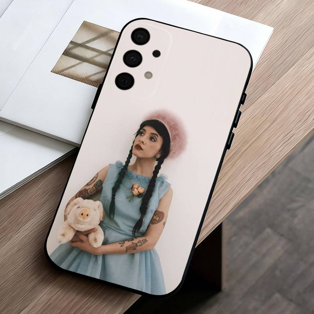 

Singer M-M-Melanie Portals M-Martinez Phone Case For Samsung Galaxy A73,A72,A71,A70,A53,A52,A51,Others Soft Black Cover Samsung a30 a20