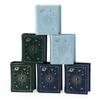 Elegant Curved PU Leather Book-Shaped Ring Box | Mini Retro Flip-Top Jewelry Holder