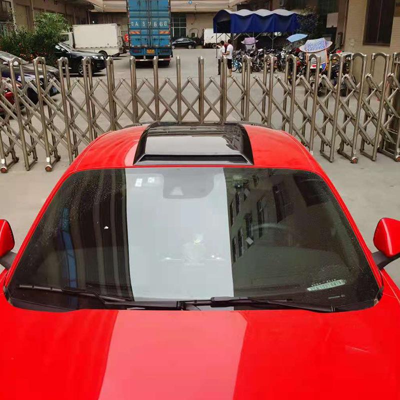 Fits 15-22 Ford Mustang American Models: Modified Roof Decoration Air Vent Spoiler.