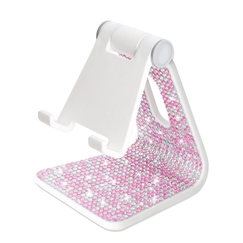 Diamantbesetzter Handyhalter Büro-Handy-Ständer Desktop-Artefakt Tablet-Ständer