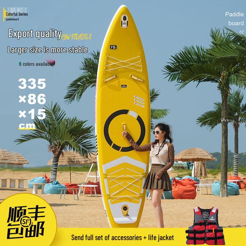 Lanko Inflatable Paddle Board - Universal PVC SUP for Surfing & Paddling