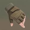 Wear-Resistant Motorcycle Gloves Anti-Slip Half Finger Gloves Retro Racing Gloves  Outdoor Sport