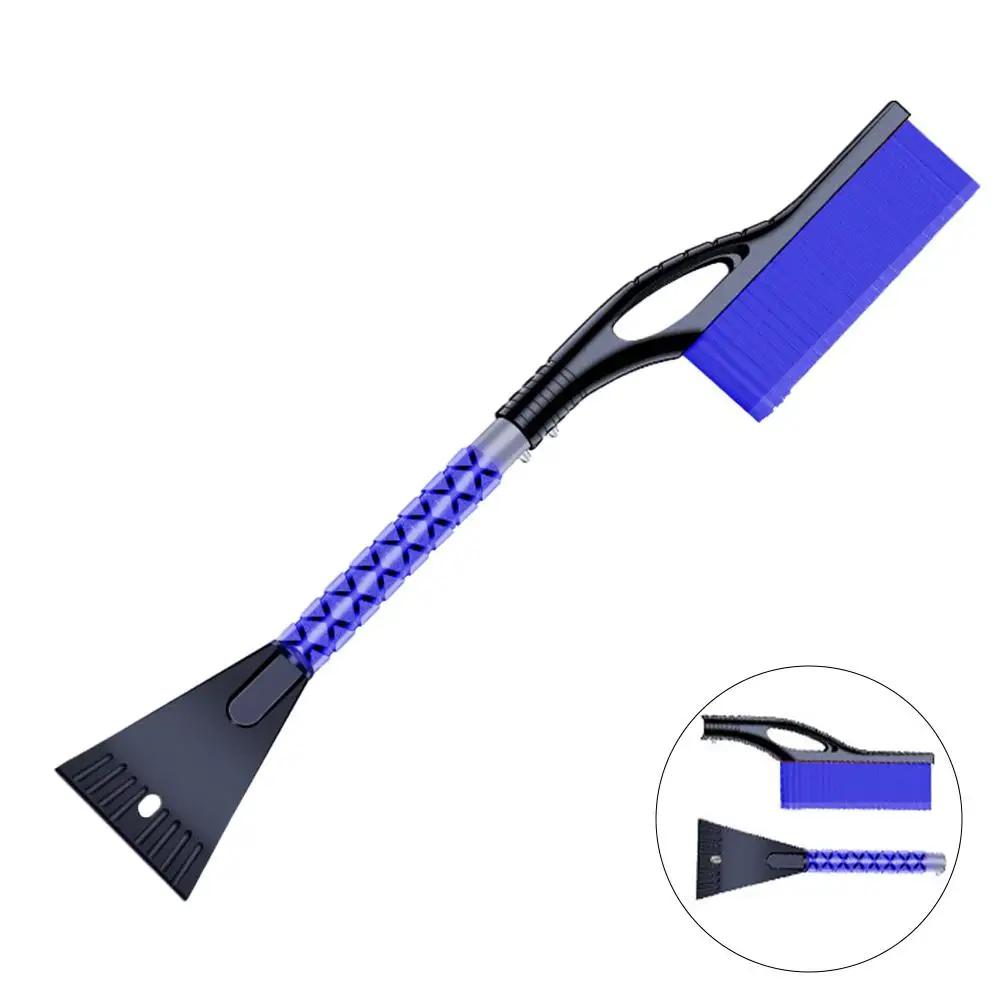 Car Snow Brush With Ice Scrapers For Car Windshield And Window Car Snow Scraper And Brush With Ergonomic Foam Grip Snow Sho A8g1