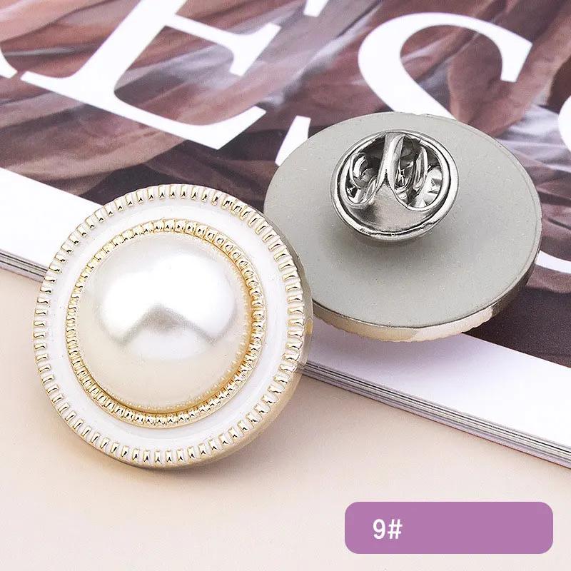 5Pcs No Sew Button Pins Cover Up Buttons Women Shirt Brooch Buttons Detachable Buttons Pins For Clothes Shirt Sweater Decor