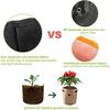 7Gallons Nonwoven Potato Growing Bags Fabric Vegetables Planter Gardening Bags