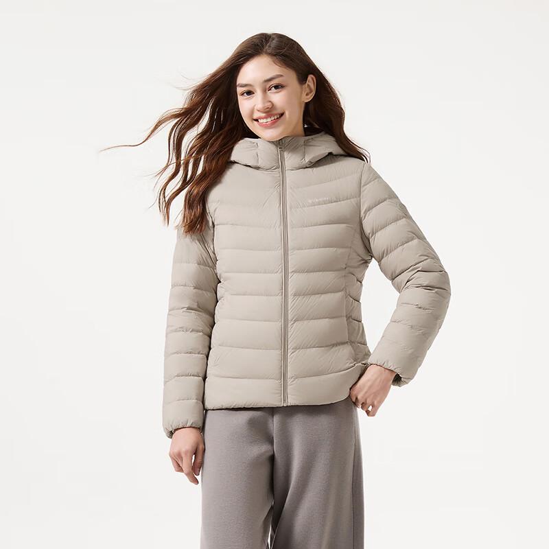 Tanboer Women's Lightweight Hooded Down Jacket