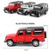 1/32 Wrangler Car Model Alloy Pull Back Die-cast Vehicles Gifts for Kids