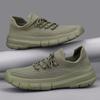 Men's Slip On Walking Shoes Lightweight Breathable Non Slip Running Shoes Casual Fashion Sneakers Knitted Mesh Gym Workout Sports Shoes for Men
