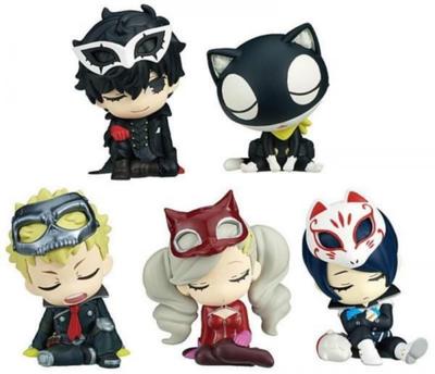 Takara Tomy Arts Shoulder Zun Persona 5 The Royal X Complete Set of 5 Gachapon Capsule Toys Fig. Vol.1