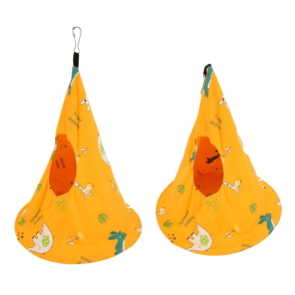 Wiszący hamak gniazdo dla ptaków Ciepłe wygodne legowisko kryjówka dla papugi papużki falistej nimfy konury kakadu