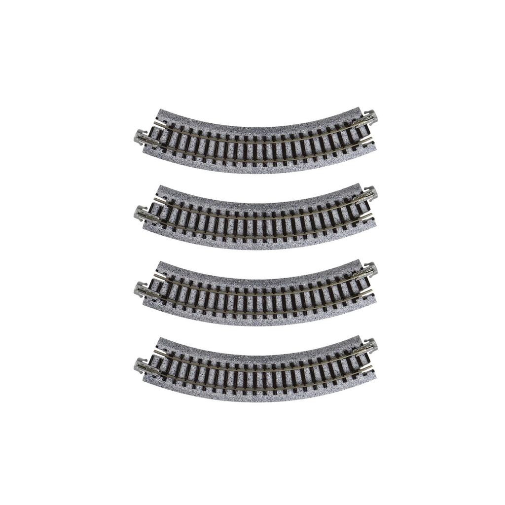 KATO N Gauge Unitrack Compact Curve Track R150-45 4 Pieces 20-174 Model Train Accessories